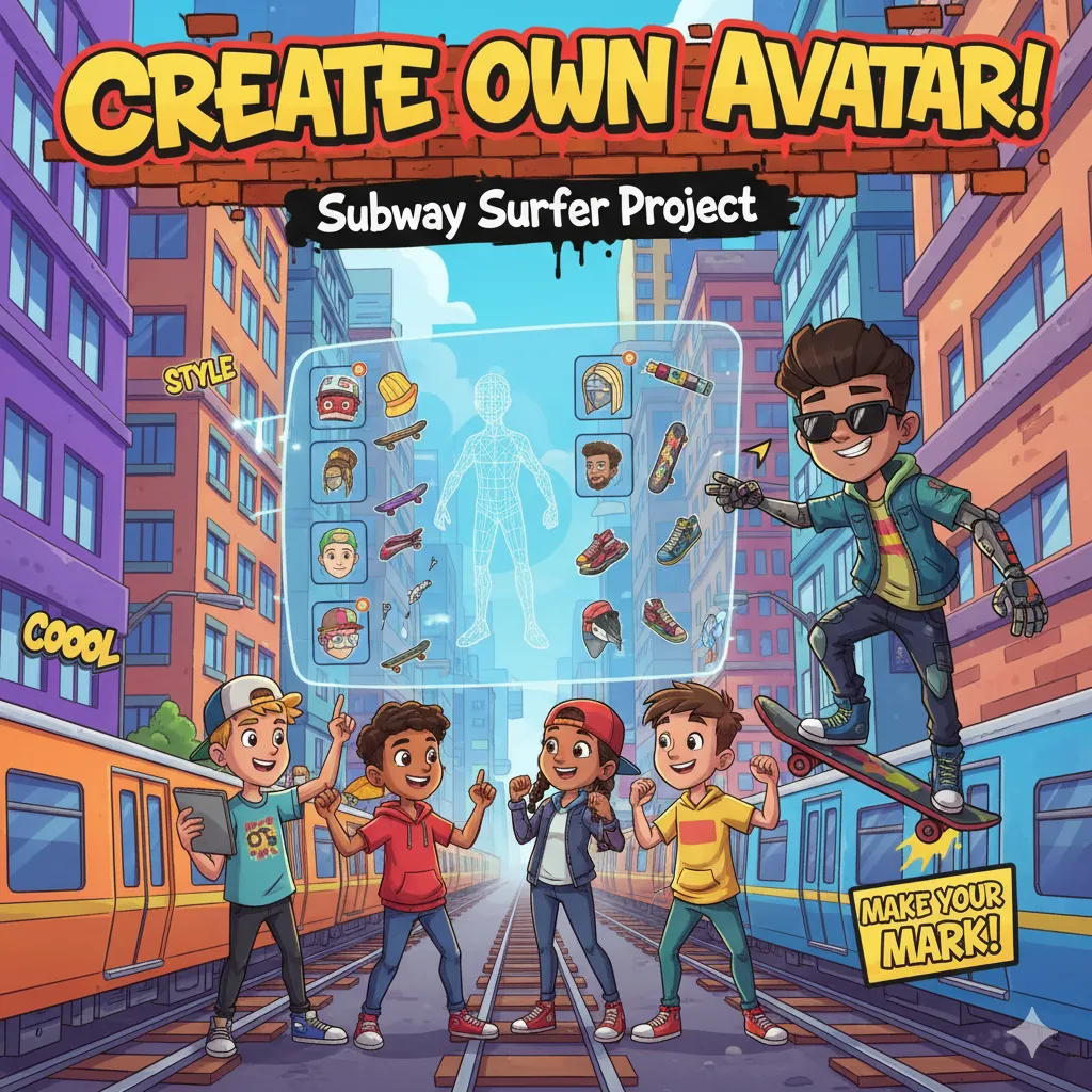 Create your own Avatar and Subway Surfer